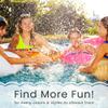 Northlight Floating Swimming Pool Pong Game with Built in Cooler - 76.5" view 4