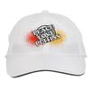 Makoroni - Peace Love Puffins Hat Adjustable Cap, DesO43 White view 1