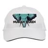 Makoroni - Nubian Queen Africa Afro American Hat Adjustable Cap, DesN24 White view 1