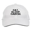 Makoroni - EAT Sleep Gabon Hat Adjustable Cap, DesB30 White view 1