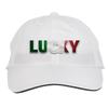 Makoroni - Lucky Italy Italian Hat Adjustable Cap, DesL59 White view 1