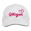 Makoroni - Gilligan Name Hat Adjustable Cap, DesD62 White view 1