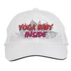 Makoroni - Yoga Baby Inside Yoga Zen Namaste Hat Adjustable Cap, DesP97 White view 1