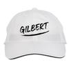 Makoroni - Gilbert Name Hat Adjustable Cap, DesH46 White view 1