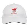 Makoroni - Keep Calm and EAT Potatoes Hat Adjustable Cap, DesU34 White view 1