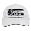 Makoroni - Bad COP NO Donut Cop, Police Hat Adjustable Cap, DesU19 White view 1