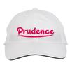 Makoroni - Prudence Name Hat Adjustable Cap, Desy14 White view 1