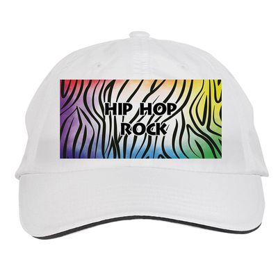 Makoroni - Hip HOP Rock Africa Afro American Hat Adjustable Cap, DesT21 White