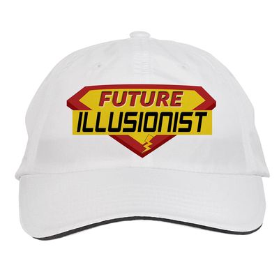 Makoroni - Future Illusionist Career Hat Adjustable Cap, DesF42 White
