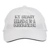 Makoroni - My Heart Belongs to A Havanese Hat Adjustable Cap, DesG79 White view 1