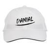 Makoroni - Danial Name Hat Adjustable Cap, DesF21 White view 1
