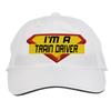Makoroni - I'm A Train Driver Career Hat Adjustable Cap, DesP66 White view 1