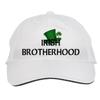 Makoroni - Irish Brotherhood Irish Ireland Hat Adjustable Cap, DesM35 White view 1
