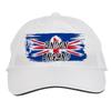Makoroni - London England British Britain England Hat Adjustable Cap, DesL44 White view 1