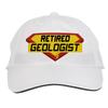 Makoroni - Retired Geologist Career Hat Adjustable Cap, DesL33 White view 1