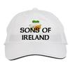 Makoroni - SONS of Ireland Irish Ireland Hat Adjustable Cap, DesL6 White view 1