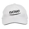 Makoroni - Rashad Name Hat Adjustable Cap, DesM21 White view 1