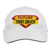 Makoroni - Future Train Driver Career Hat Adjustable Cap, DesJ30 White view 1