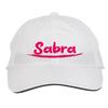Makoroni - Sabra Name Hat Adjustable Cap, DesZ65 White view 1