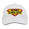 Makoroni - Retired Technical Editor Career Hat Adjustable Cap, DesP38 White view 1