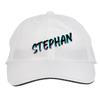 Makoroni - Stephan Name Hat Adjustable Cap, DesO16 White view 1