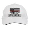 Makoroni - Retired US Firefighter Firefighter Hat Adjustable Cap, DesM9 White view 1