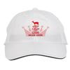 Makoroni - Keep Calm and Love Musk Deer Hat Adjustable Cap, DesG71 White view 1