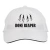 Makoroni - Bone Reaper Hunting Hunter Hat Adjustable Cap, DesO55 White view 1