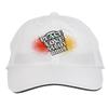 Makoroni - Peace Love Study Bible Hat Adjustable Cap, DesT35 White view 1