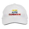 Makoroni - I've GOT A Little Colombian in ME Colombia Colombian Hat Adjustable Cap, DesH79 White view 1