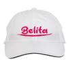 Makoroni - Belita Name Hat Adjustable Cap, DesA92 White view 1