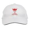 Makoroni - Keep Calm and GO Playing Volleyball Hat Adjustable Cap, DesX97 White view 1