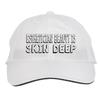 Makoroni - Esthetician Beauty is Skin DEEP Hat Adjustable Cap, DesX4 White view 1
