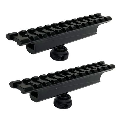 TPO 12 Slot Carry Handle Picatinny Rail Mount Fits Picatinny Rail (2PCS)
