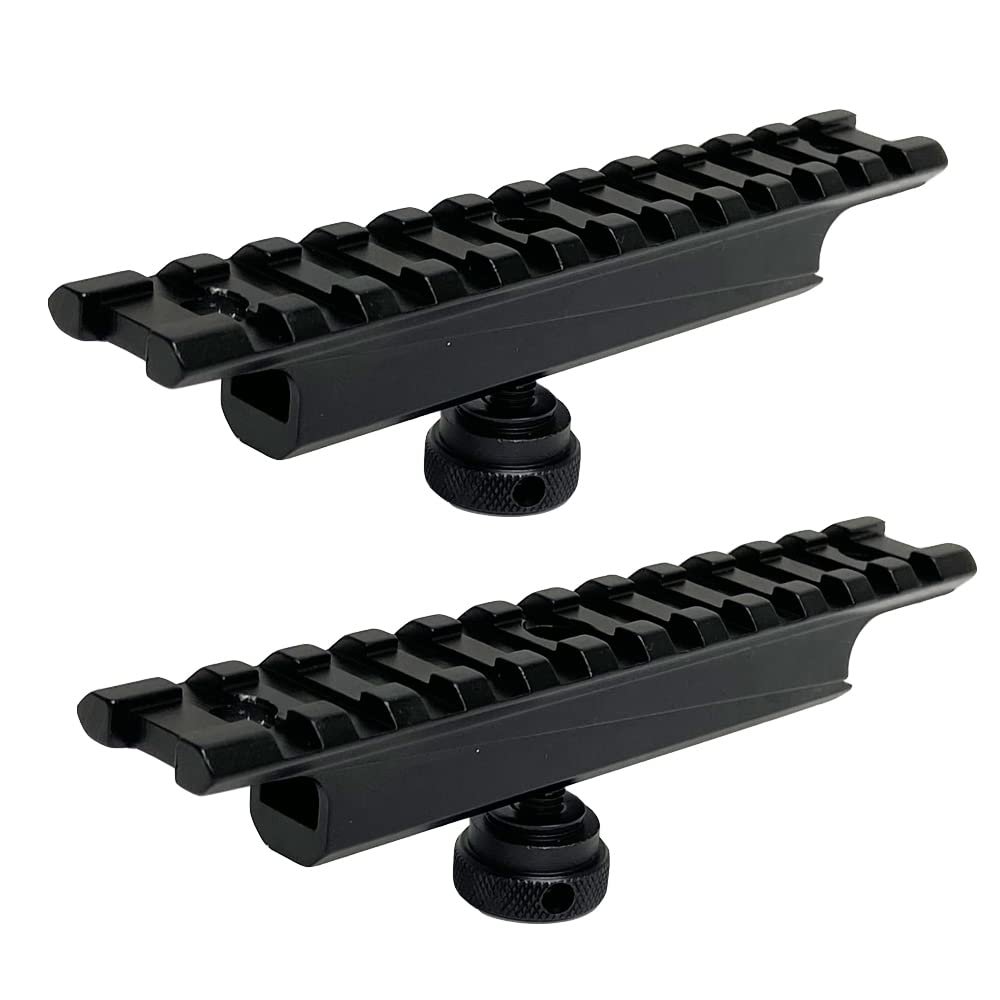 TPO 12 Slot Carry Handle Picatinny Rail Mount Fits Picatinny Rail (2PCS)