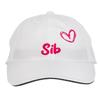 Makoroni - SIB Name Hat Adjustable Cap, DesT39 White view 1