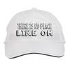 Makoroni - There is NO Place Like OM Hat Adjustable Cap, DesM40 White view 1