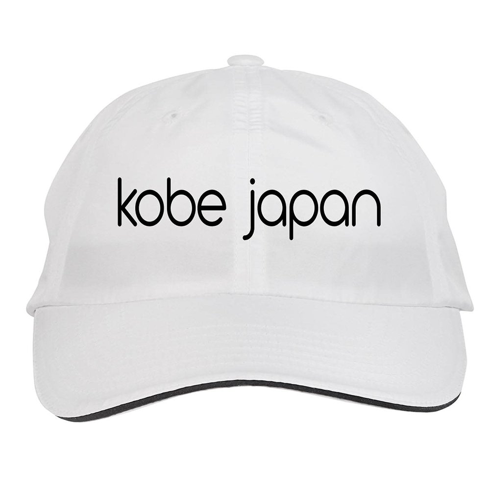 Makoroni - Kobe Japan Hat Adjustable Cap, DesI6 White