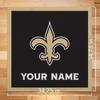 Rico Industries NFL Football New Orleans Saints Personalized 35" Felt Wall Dcor - for Man Cave, Game Room, Office & Bedroom - Made in The USA view 3