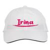 Makoroni - Irina Name Hat Adjustable Cap, DesL54 White view 1