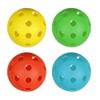 48 Baseball Plastic Balls Softball Sport Practice Lightweight Perforated Balls view 1