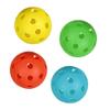 48 Baseball Plastic Balls Softball Sport Practice Lightweight Perforated Balls view 2