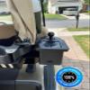 Club Clean Mounting Bracket for EZGO RXV - Driver Side - Ball and Club Washer Mounting Bracket for Golf Carts view 3