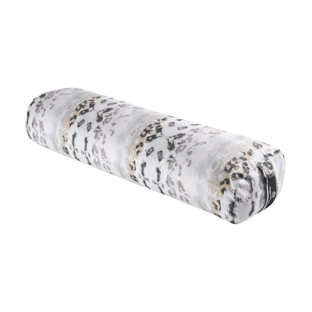 Hugger Mugger Junior Yoga Bolster - Wild Sky - Narrower Profile, Very Firm, Great for Smaller Yogis, Heart-Opening poses or Under the Knees, Handmade in USA