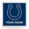 Rico Industries NFL Football Indianapolis Colts Personalized 35" Felt Wall Dcor - for Man Cave, Game Room, Office & Bedroom - Made in The USA view 1