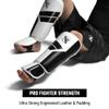 Hayabusa S4 Kids Shin Guards, Muay Thai, MMA, Kickboxing, Martial Arts - White, Small/Medium view 2