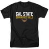 California State University Dominguez Hills Official Stacked Unisex Adult T-Shirt, Stacked, 5X-Large view 1