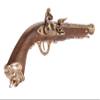 Lancer Tactical HFC Flintlock Pirate CO2 Airsoft Pistol Gold view 4