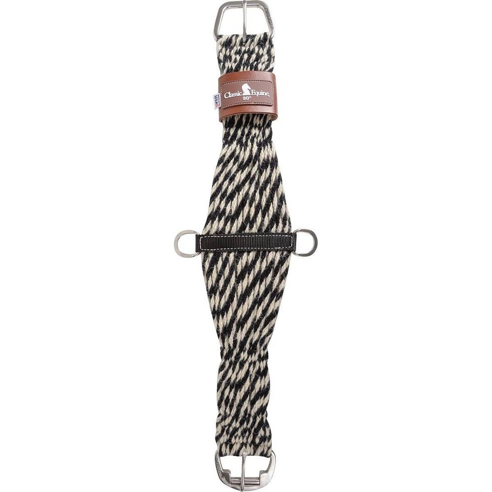 Classic Colored Twist 100% Mohair Cinch Natural/Black 28