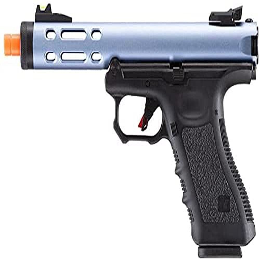 Lancer Tactical WE-Tech Galaxy Gas Blowback Airsoft Pistol - (Blue)
